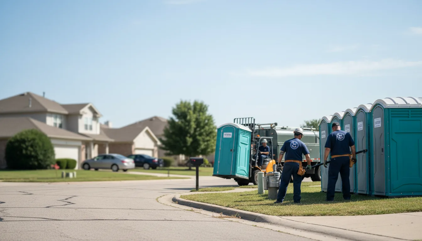 Porta Potty Rental in Colfax, IN near me